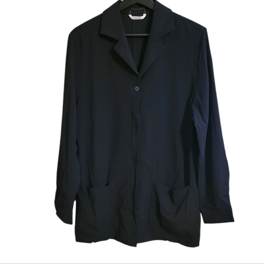 MaxMara Black Virgin Wool Jacket